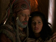 Kasuf suffers great personal loss at the hands of the Goa'uld, losing both his son and daughter, Skaara and Sha're.